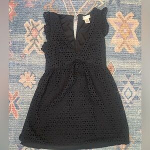 Altar'd State Black Eyelet Dress